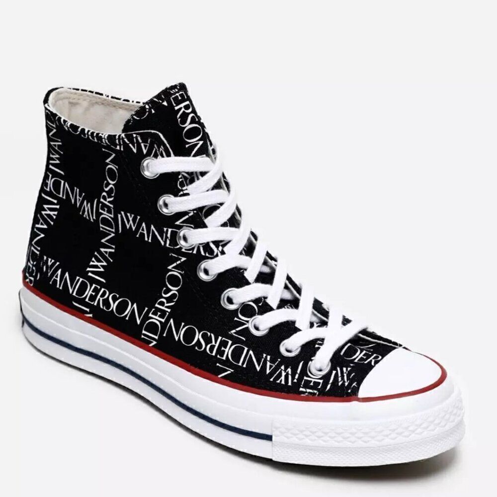 NEW Converse Chuck 70 Hi Grid JW Anderson Black White Insign Mens Sz 13 160807C